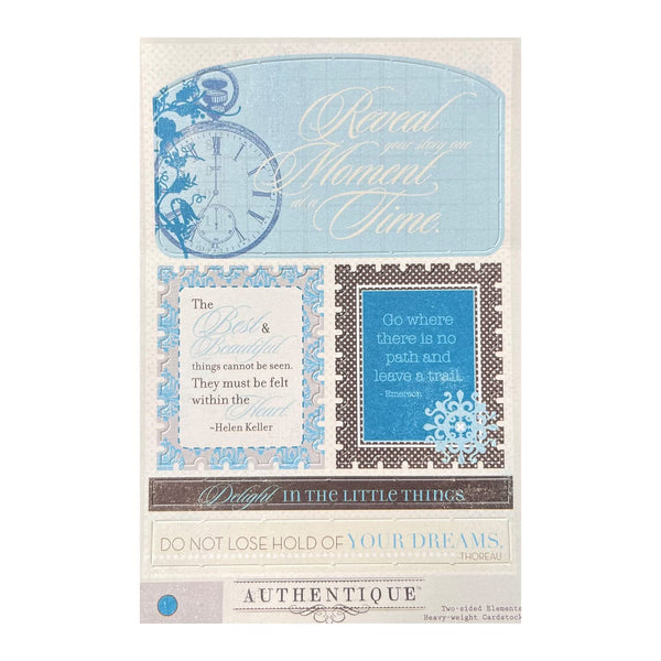 Authentique Two-Sided 4''x6'' Excerpts - Journey*