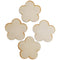 Dress My Craft MDF Coasters 4"X4" 4 pack - Flower*