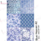 Dress My Craft Transfer Me Sheet A4 - Blue Heaven #2*