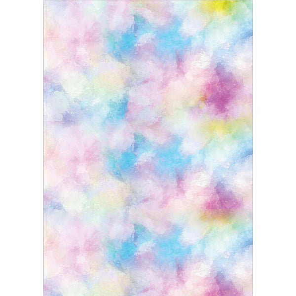 Dress My Craft Transfer Me Sheet A4 - Watercolour Background #3*