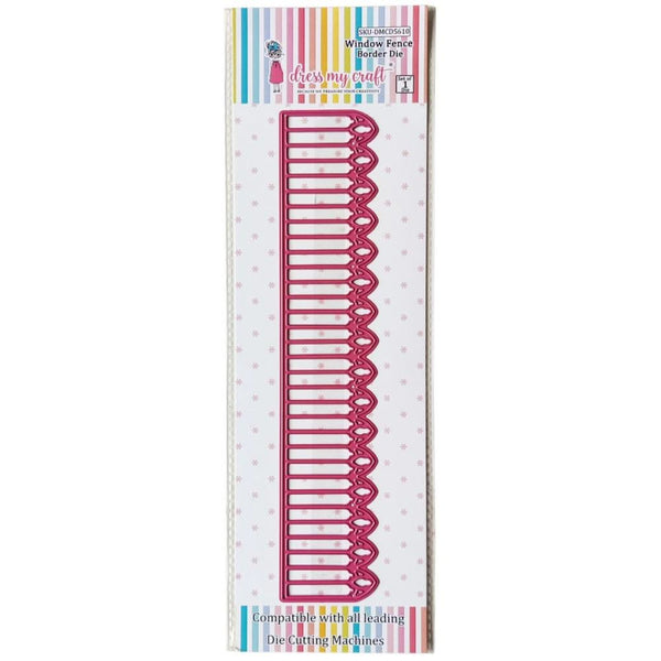 Dress My Craft Border Dies Window Fence*