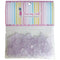 Dress My Craft Water Droplet Embellishments 8g Pastel Lilac Heart - Assorted Sizes*