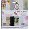 Dress My Craft Single-Sided Paper Pad 6"X6" 24 pack Wall Of Roses, 12 Designs/2 Each*