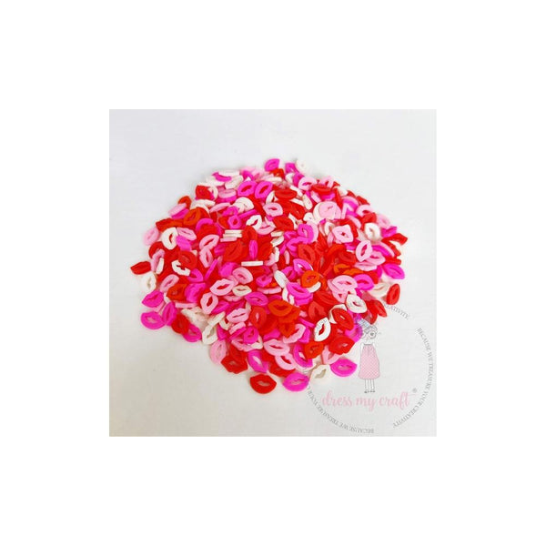 Dress My Craft Shaker Elements 8gms Rosy Lips Slices*
