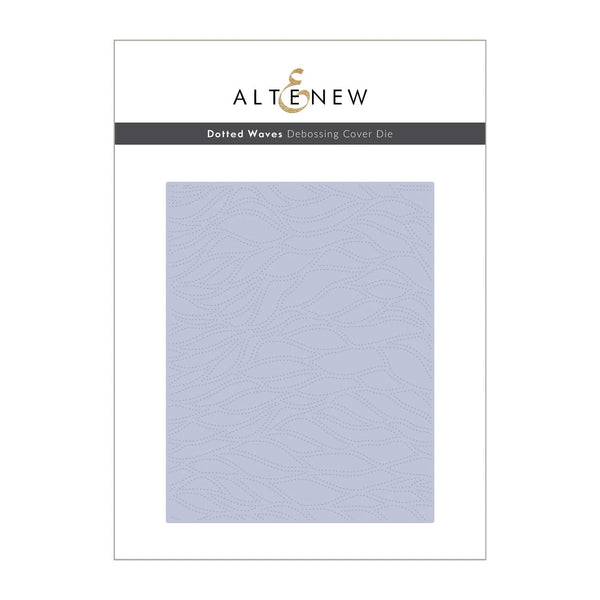 Altenew Dotted Waves Debossing Cover Die
