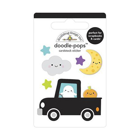 Doodlebug Doodle-Pops 3D Stickers - Loads Of Fun