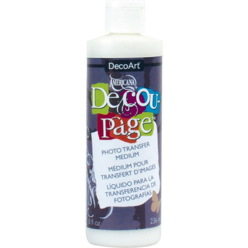 Americana Decou-Page Photo Transfer Medium 8oz