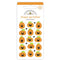 Doodlebug Sprinkles Adhesive Enamel Shapes - Playful Pumpkins*