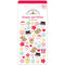 Doodlebug Sprinkles Adhesive Enamel Shapes Bits Of Christmas