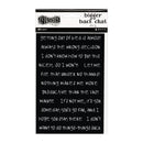 Dyan Reaveley's Dylusions Bigger Back Chat Stickers - Black Set