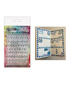 Dyan Reaveley's Dylusions Diddy Stamp Set - Doodles*