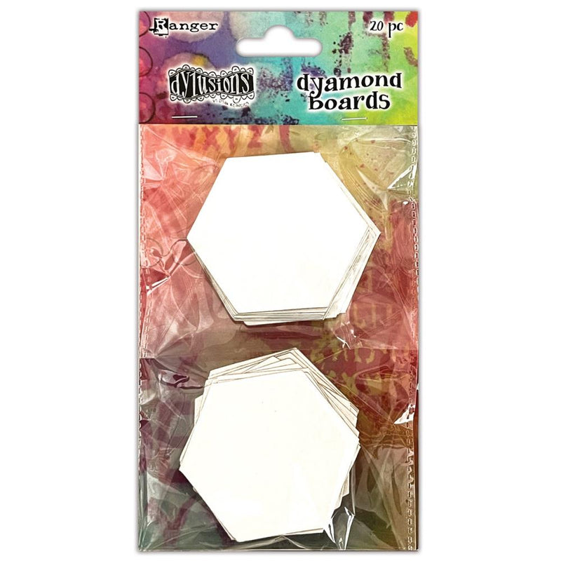 Dyan Reaveley Dylusions Dyamond Boards Hexagons*