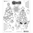 Dyan Reaveley's Dylusions Cling Stamp Collections 8.5"X7" - Tree Topper