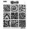 Dyan Reaveley's Dylusions Cling Stamp Collections 8.5"X7" Bits Of Blocks