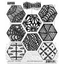 Dyan Reaveley's Dylusions Cling Stamp Collections 8.5"X7" Build A Quilt