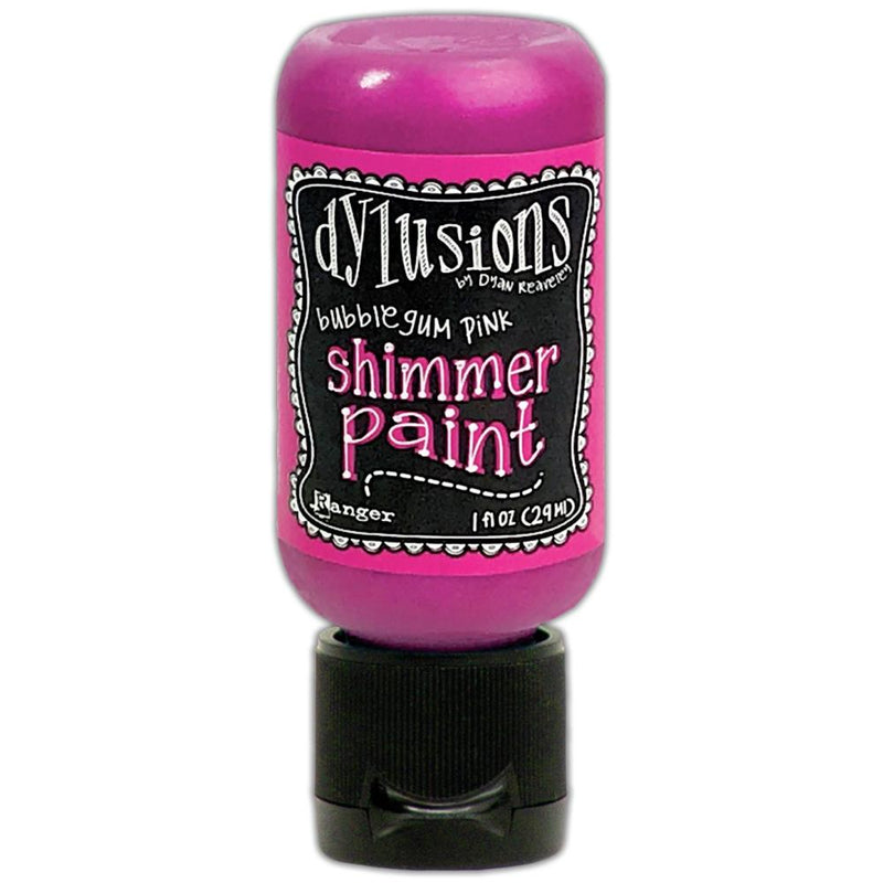 Dylusions Shimmer Paint 1oz - Bubblegum Pink