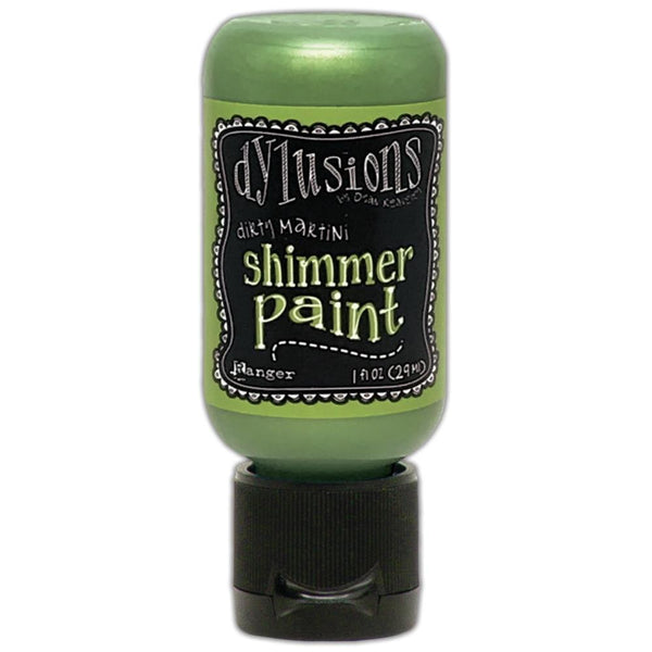 Dylusions Shimmer Paint 1oz - Dirty Martini^