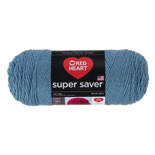 Red Heart Super Saver Yarn - Country Blue 198g