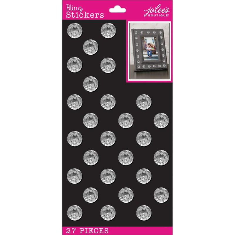 Jolee's Boutique Themed Stickers Medium Clear Gems