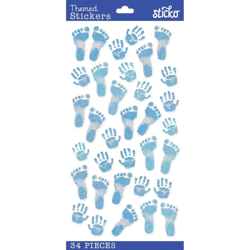 Sticko Themed Stickers - Pastel Baby Boy Prints*