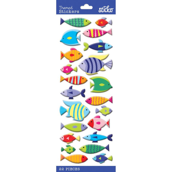 Sticko Themed Stickers - Fish