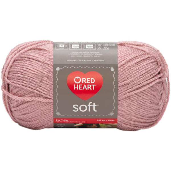 Red Heart Soft Yarn - Rose Blush 140g*