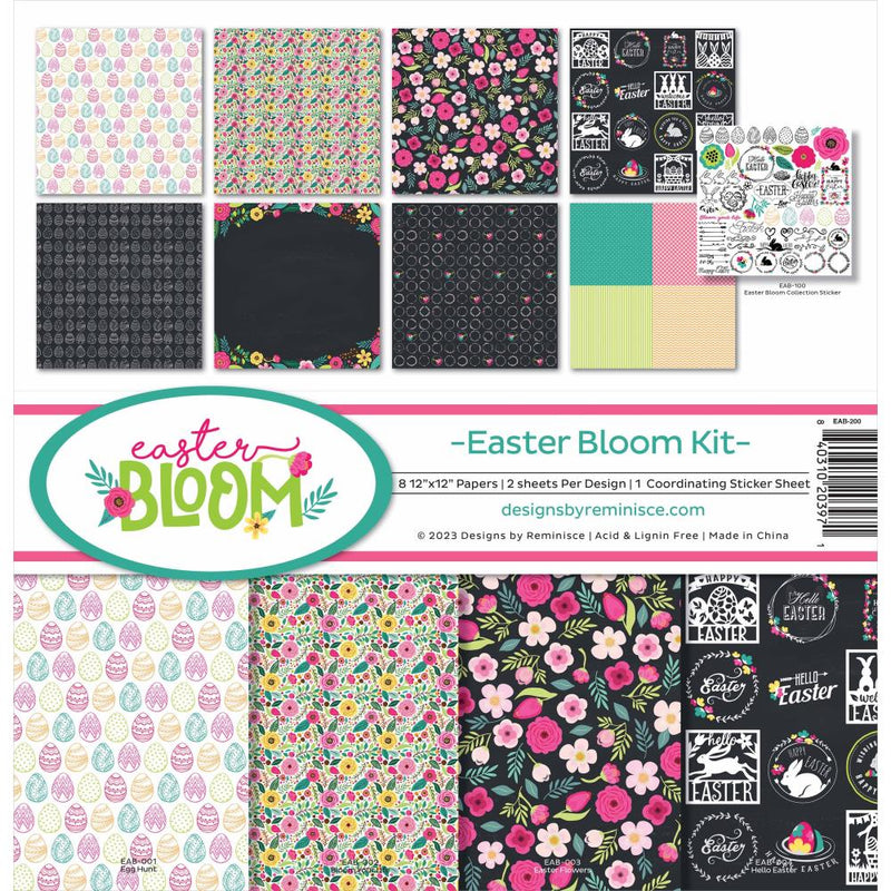 Reminisce Collection Kit 12"X12" Easter Bloom