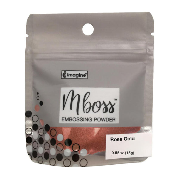 Imagine Mboss Embossing Powder - Rose Gold*