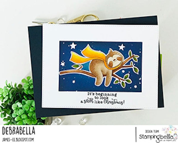 Stamping Bella Cling Stamps - Sloth On A Branch*