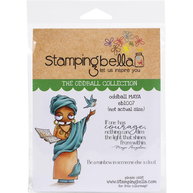 Stamping Bella Cling Stamps Oddball Maya*