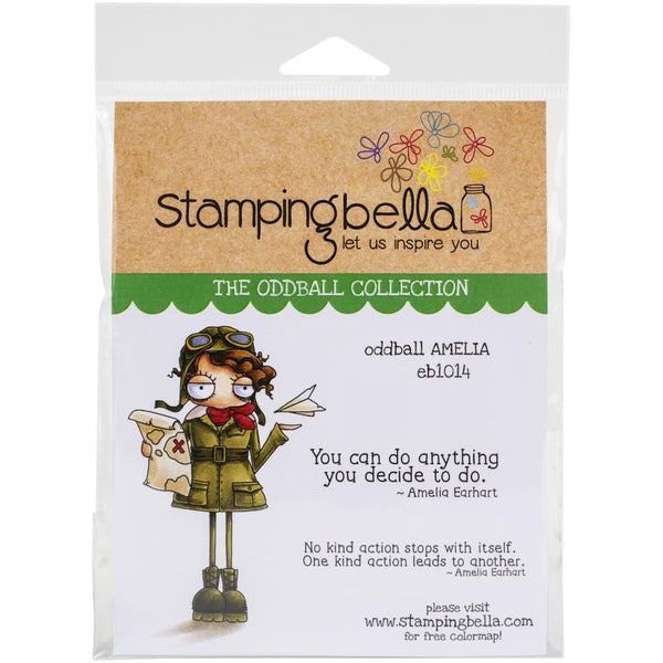 Stamping Bella Cling Stamps Oddball Amelia