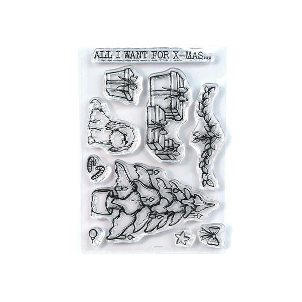 Elizabeth Craft Clear Stamps - All I want…