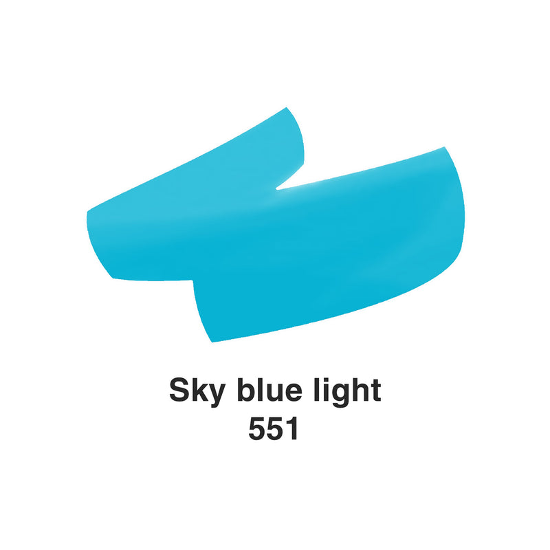 Talens - Ecoline Liquid Watercolour Ink- Sky Blue Light 30ml 551*