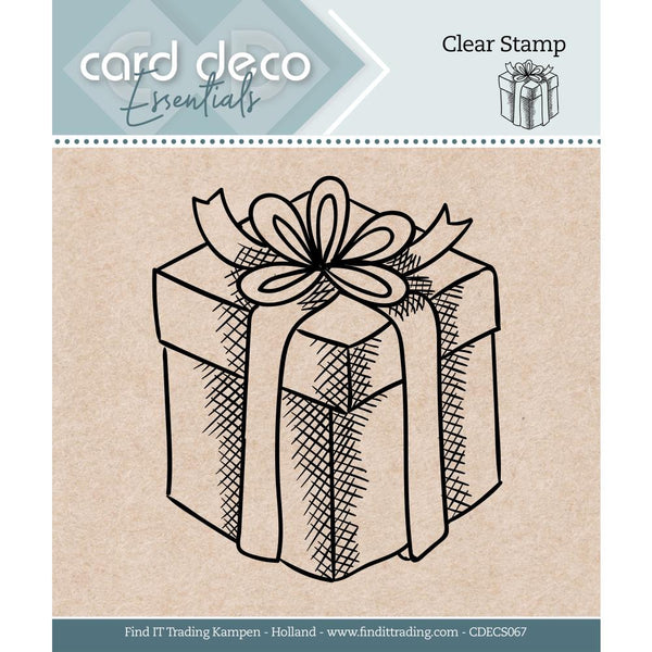 Find It Trading Card Deco Essentials Clear Stamp - Presents