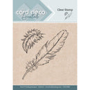 Find It Trading Card Deco Essentials Clear Stamp - Feather