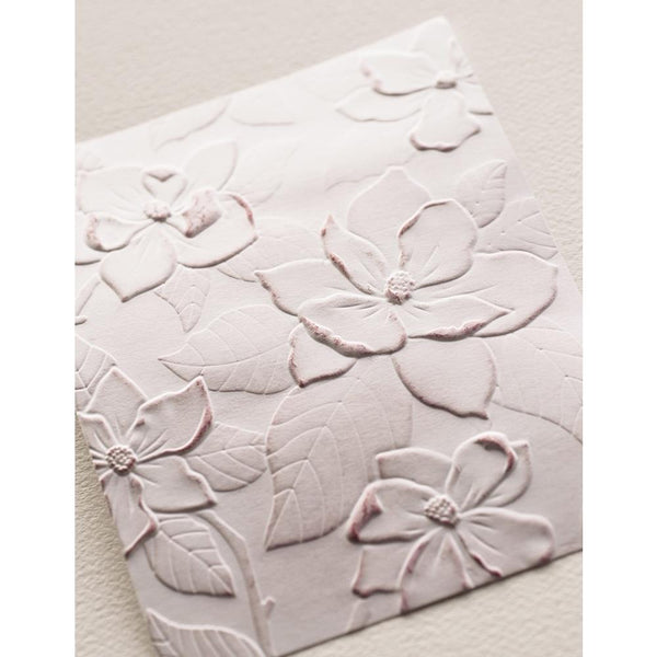 Memory Box 3D Embossing Folder & Dies Magnolia Blooms