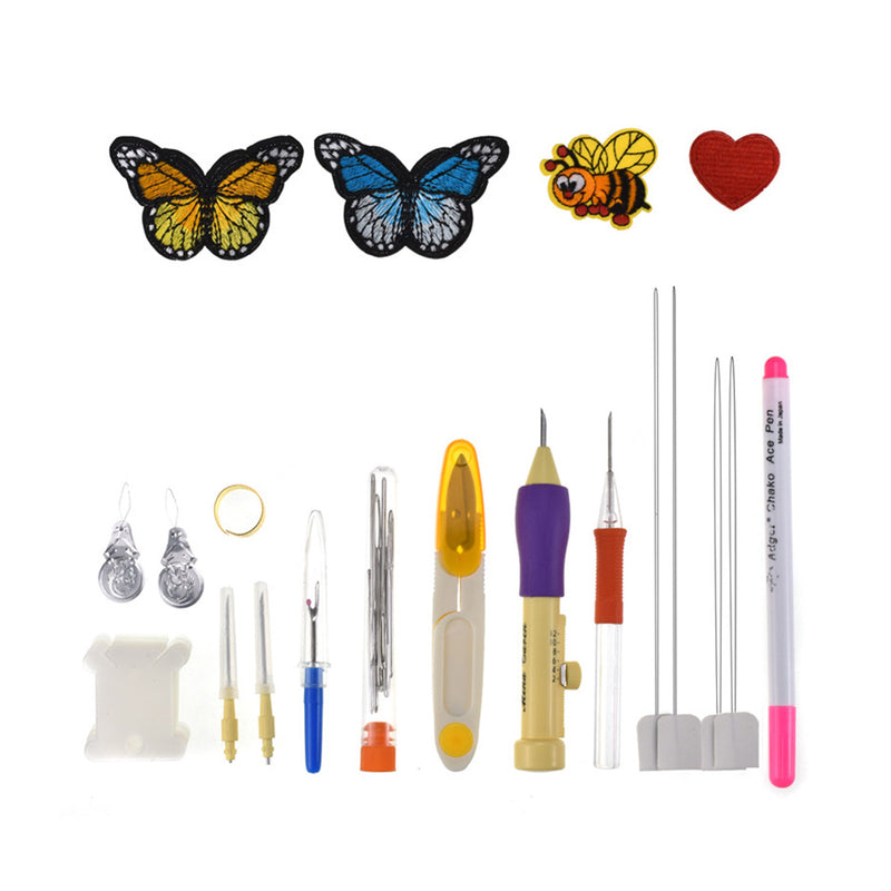 Poppy Crafts Embroidery Kit w/ 50 threads*
