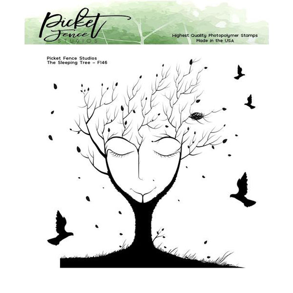 Picket Fence Studios 6in x 6in  Stamp Set - The Sleeping Tree*