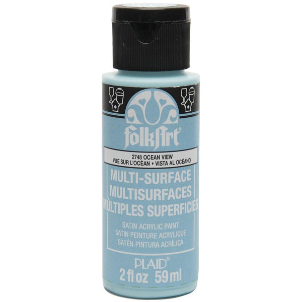 FolkArt Acrylic Paint 2oz - Ocean View Blue