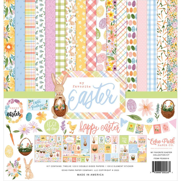 Echo Park Collection Kit 12"X 12" - My Favourite Easter
