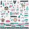 Simple Stories Feelin' Frosty Cardstock Stickers 12"x 12" - Combo*