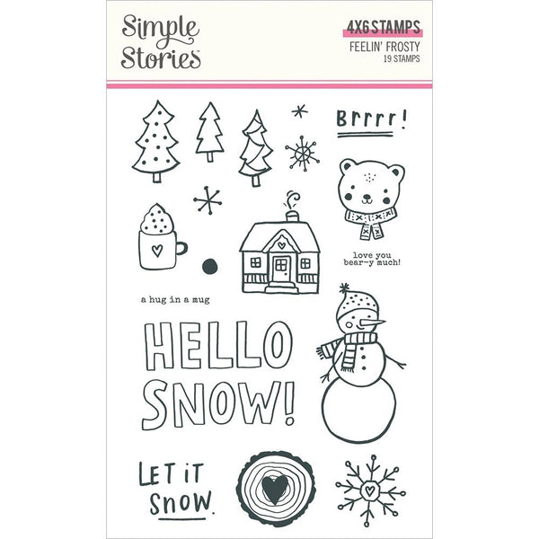Simple Stories Feelin' Frosty Photopolymer Clear Stamps*