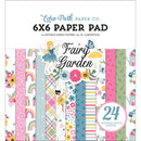 Echo Park Double-Sided Paper Pad 6"X6" Fairy Garden