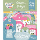 Echo Park Cardstock Ephemera Frames & Tags, Fairy Garden*