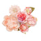 Prima Marketing Mulberry Paper Flowers - Velvety Smooth/Strawberry Milkshake