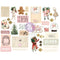 Prima Marketing Christmas Market By Frank Garcia Chipboard Stickers 35 pack  W/ Foil Details