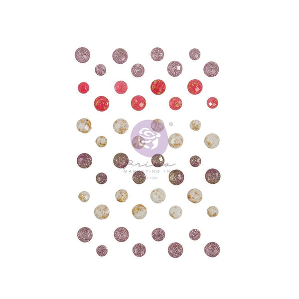 Prima Marketing Love Notes Say It In Crystals Assorted Dots 48-pack*
