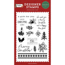 Carta Bella Stamps A Gift For You, Christmas Flora*