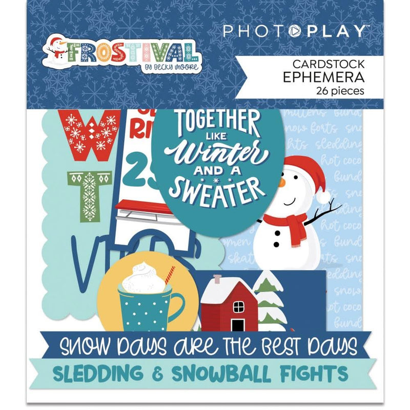 PhotoPlay Frostival Ephemera Cardstock Die-Cuts*