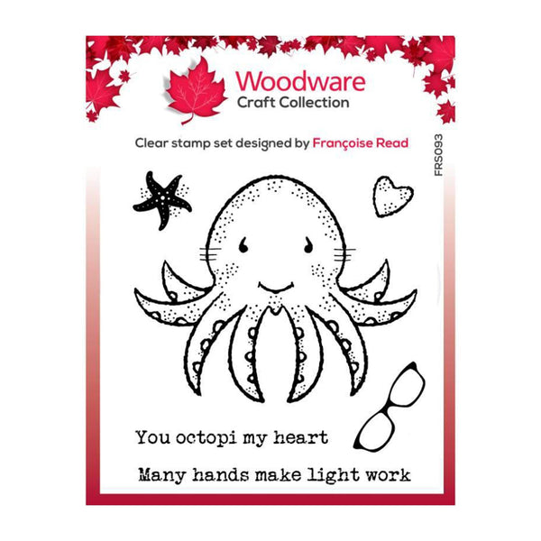 Woodware Clear Stamp 4"x4" - Octavia